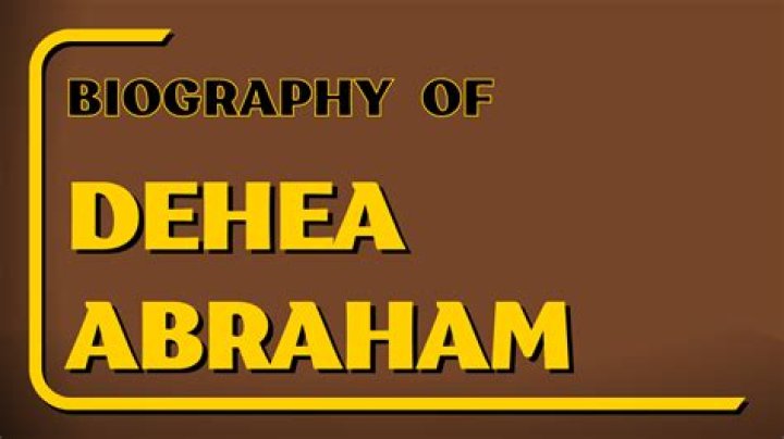 
Dehea Abraham Height, Weight, Net Worth, Age, Birthday, Wikipedia, Who, Nationality, Biography 