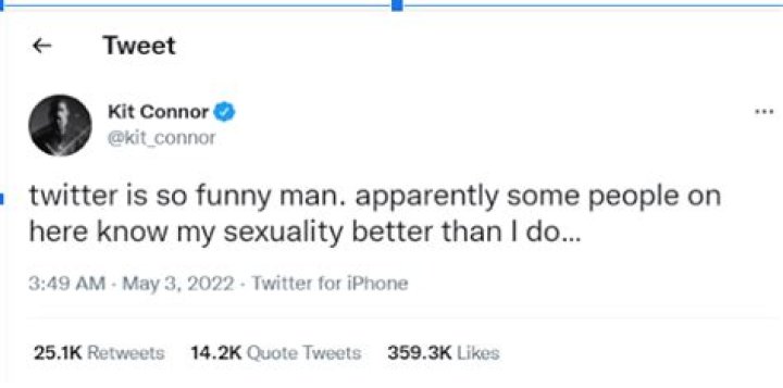 
Is Kit Connor Gay Or Bi? What Did He Say About His Sexuality? 