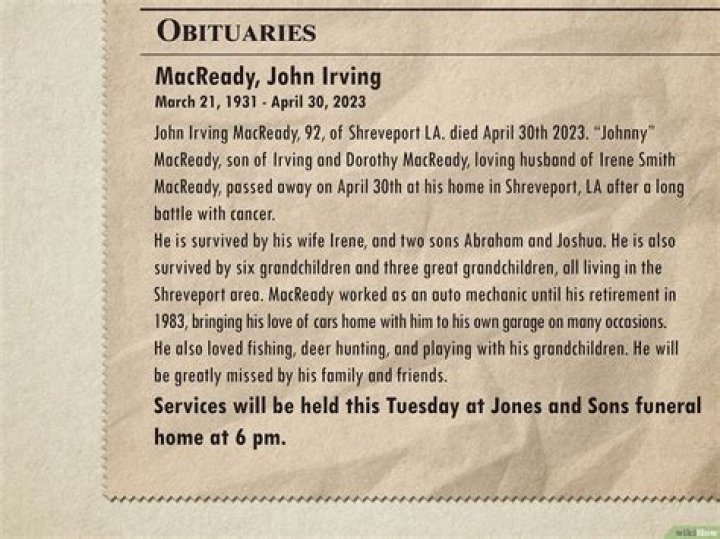 
John Holmes Obituary, What was John Holmes Cause of Death? 