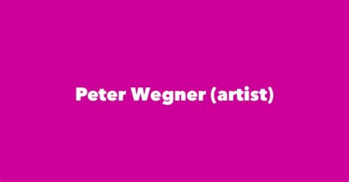 
Peter Wegner Age, Birthday, Wikipedia, Who, Nationality, Biography 