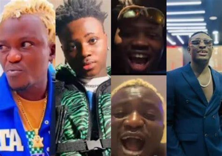 
Portable Links Up With Berri Tiga Ahead Of New Song Release Amid Carter Efe And Machala Saga 